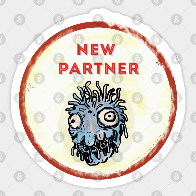 New partner is coming! Sticker by emalandia